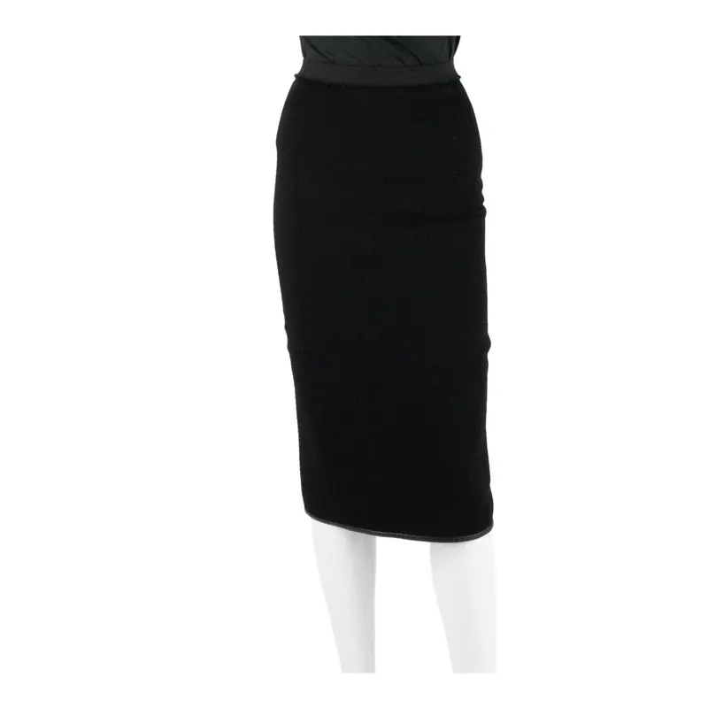 DSQUARED2 Midi Pencil Skirt Black Womens XS