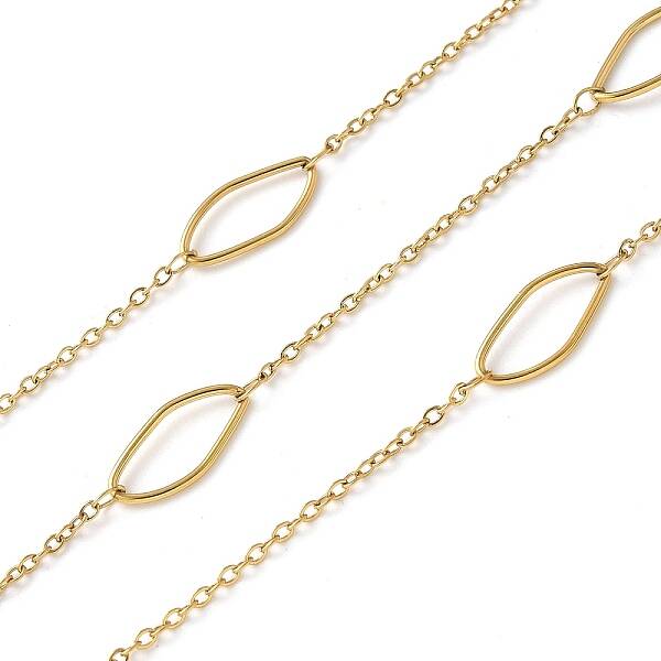 304 Stainless Steel Oval & Cable Chains