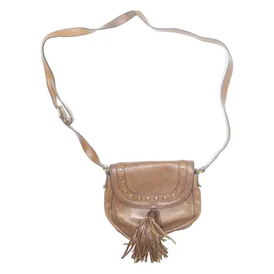 FOSSIL Womens Shoulder Bag Brown Leather