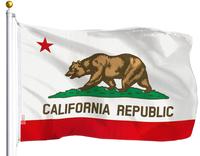 California State Flag 100D Printed Polyester 3x5 Ft
