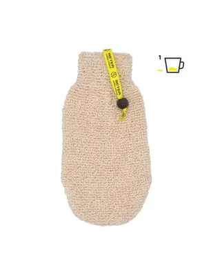 Guanto da massaggio al caffè Beter 22275