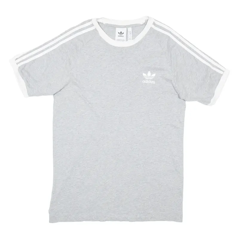 ADIDAS Mens T-Shirt Grey M