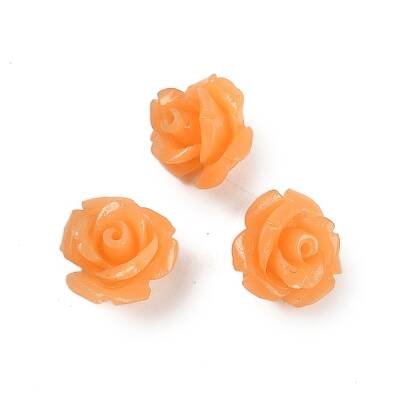 Synthetic Coral Carved Beads