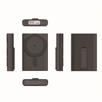 25 Promotional Magnetic Wireless Power Bank with Kickstand 10000 ...