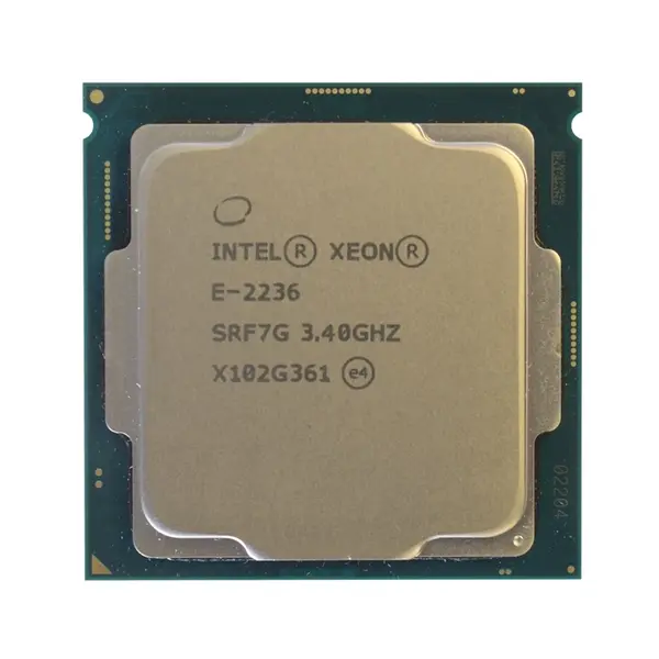 BX80684E2236 Intel Xeon E-2236 6-Core 3.40GHz 8.0GT/s QPI 12MB L3 Cache Socket LGA1151 Processor