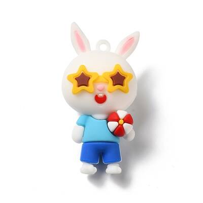PVC Plastic Cartoon Big Pendants