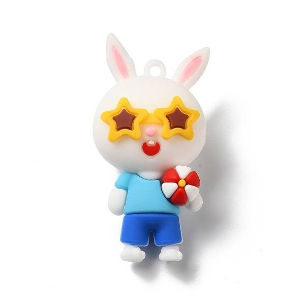 PVC Plastic Cartoon Big Pendants