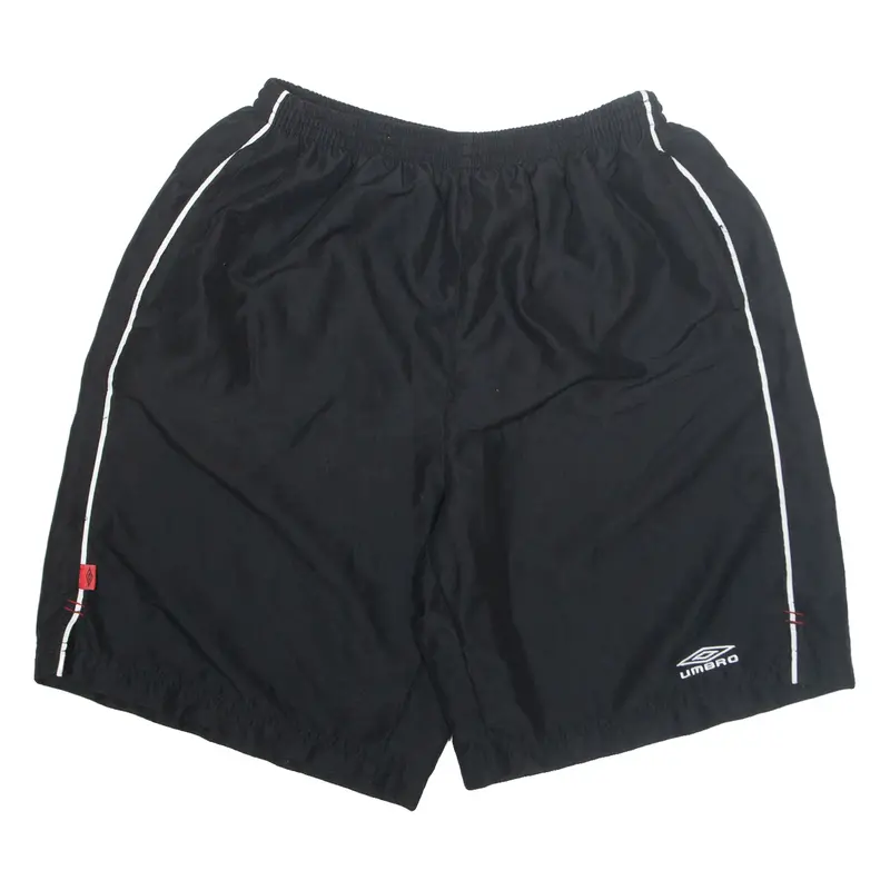 UMBRO Mens Sports Shorts Black L W26