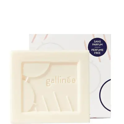 Gallinee Microbiome Skincare Unscented Soothing Solid Cleanser for Face and Body 100g