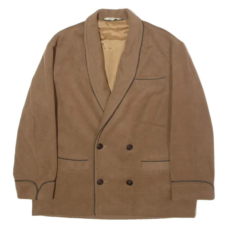 TEXA Womens Blazer Jacket Brown 90s UK 22