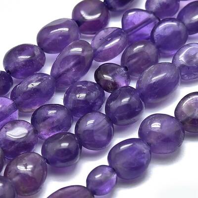 Natural Amethyst Beads Strands