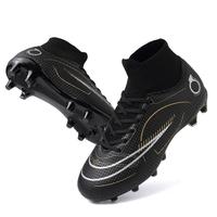 Kids Soccer Cleats Boys High Top Football Cleats Girls Soccer Shoes