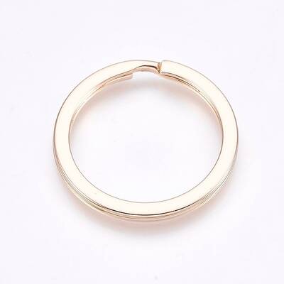 Alloy Split Key Rings