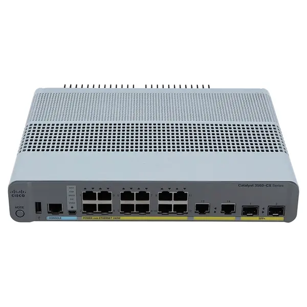 WS-C3560CX-12PD-S-RF Cisco C3560CX-12PD 14-Port + 2-Port SFP+ Switch