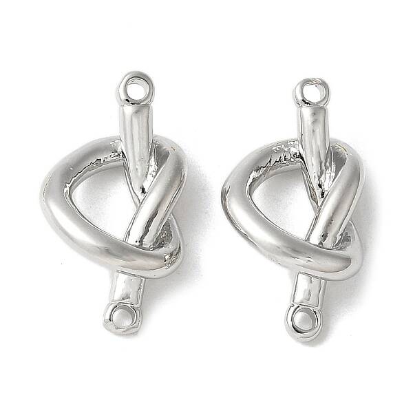 Brass Knot Connector Charms