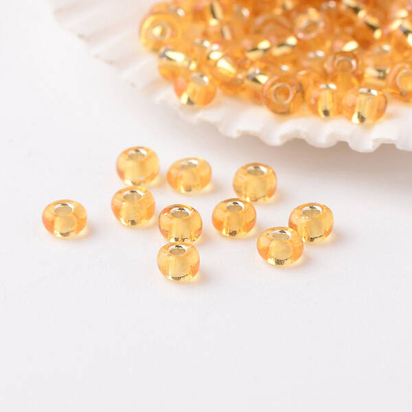 8/0 Grade A Round Glass Seed Beads
