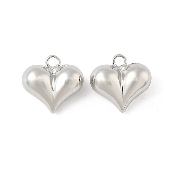 Heart Brass Pendants