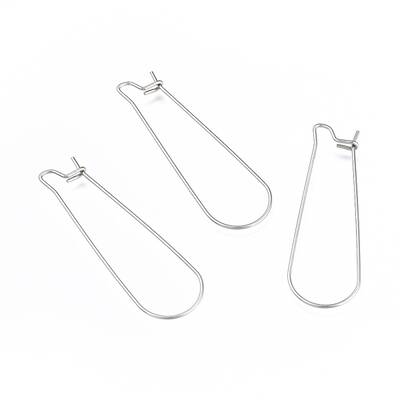Tarnish Resistant 304 Stainless Steel Hoop Earring Finding