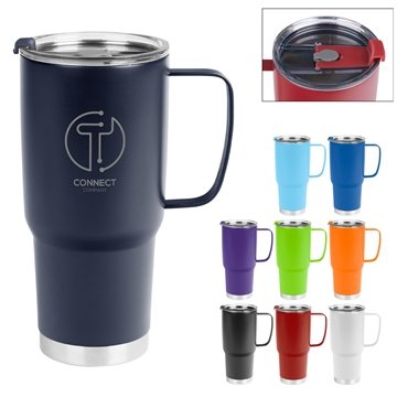 24 Promotional 30 oz Lisbon Stainless Steel Tumbler - Vacuum ...