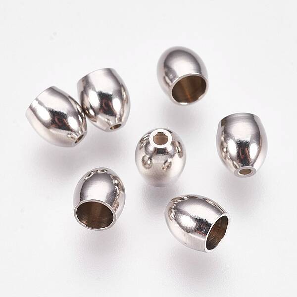 Non-Tarnish 201 Stainless Steel Cord Ends