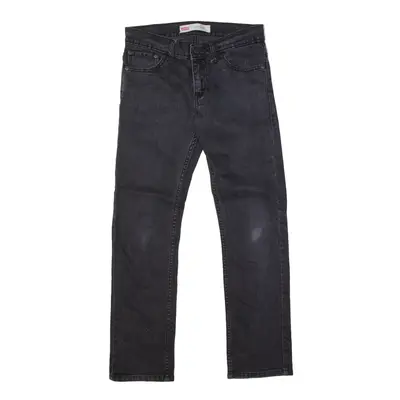 LEVI'S 511 Jeans Black Denim Slim Straight Boys W27 L27