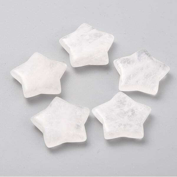 Natural Quartz Crystal Beads