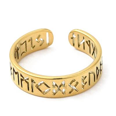 304 Stainless Steel Open Cuff Rings