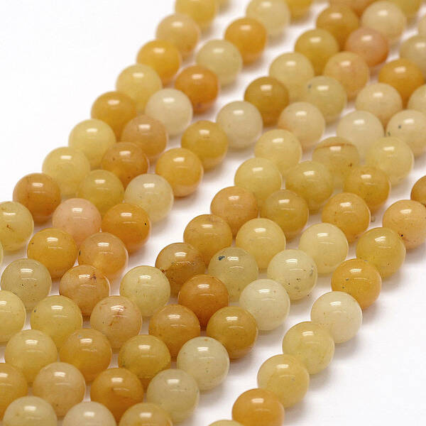 Natural Old Topaz Jade Beads Strands