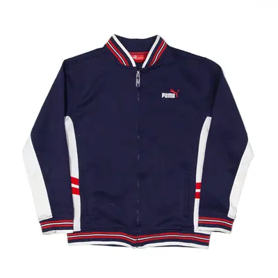 PUMA Jacket Blue Track Boys M