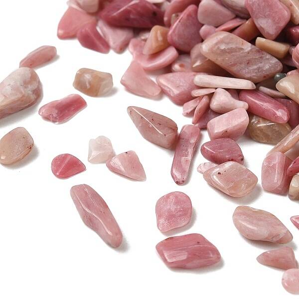 Natural Rhodonite Chip Beads