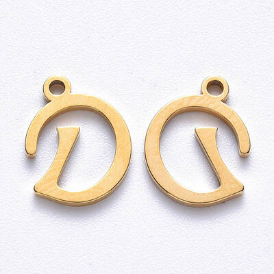 PVD Vacuum Plating 201 Stainless Steel Charms
