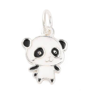 Panda Shape 925 Sterling Silver Charms