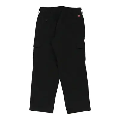 Red Kap Cargo Trousers - 33W 29L Black Cotton Blend
