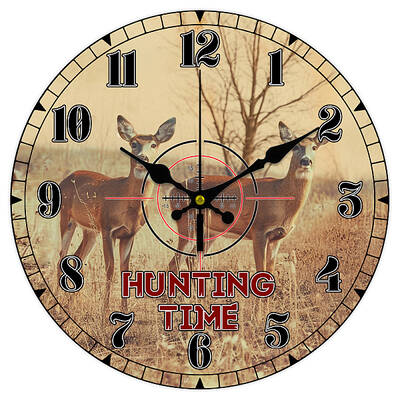 MDF Printed Wall Clock
