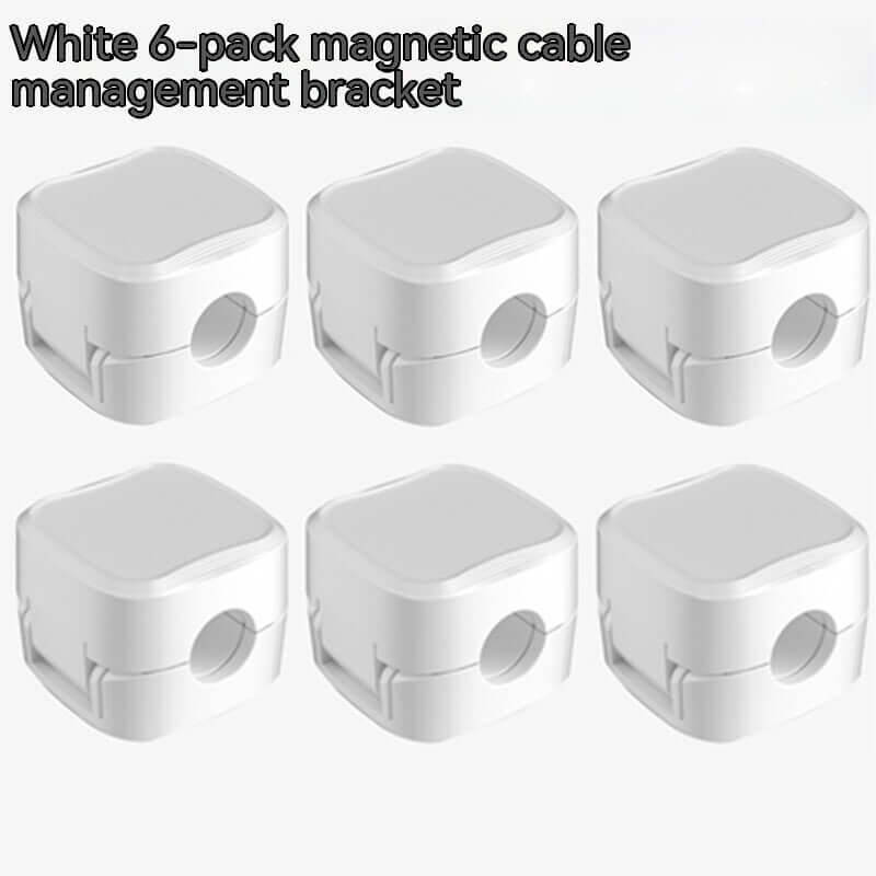 Magnetic Cable Clip Under Desk Cable Management Adjustable Cord Holder Wire Organizer And Cable Management Wire Keeper | Colo...