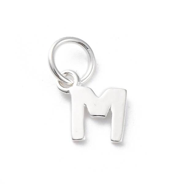 925 Sterling Silver Letter Charms