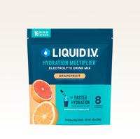Liquid I.V. Hydration Multiplier - Grapefruit - Hydration Powder Packets | Electrolyte Powder Drink Mix | Convenient Single-S...
