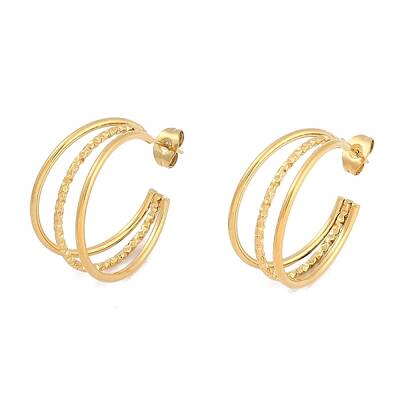 Ion Plating(IP) 304 Stainless Steel Stud Earring
