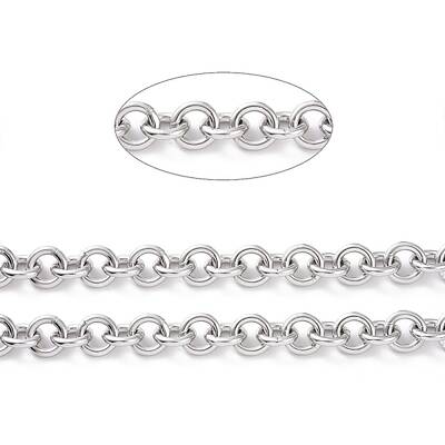Tarnish Resistant 304 Stainless Steel Rolo Chains