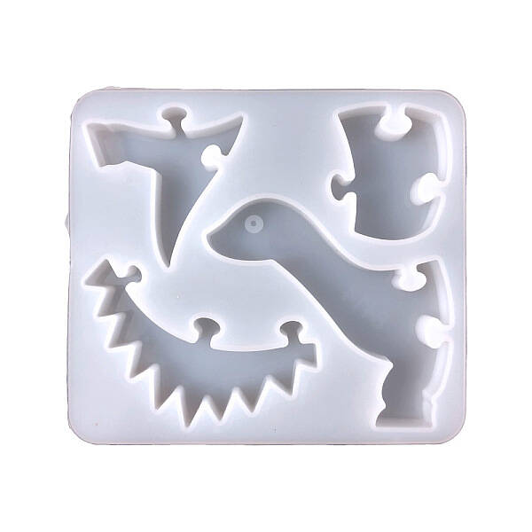 DIY Food Grade Silicone Animal Puzzle Molds