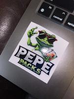 Pepe Packs + Sticker + Adhesive + Decorative