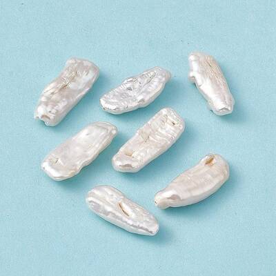 Baroque Natural Keshi Pearl Beads