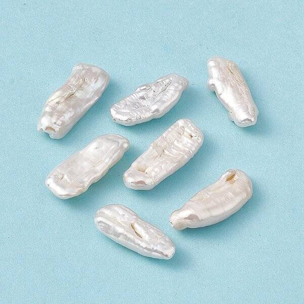 Baroque Natural Keshi Pearl Beads