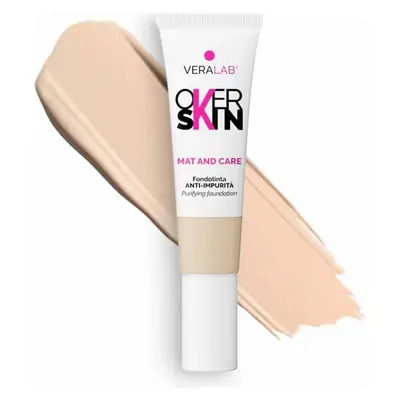 Overskin Mat And Care - Anti-Imperfection Foundation 02 - Shell 30 ml