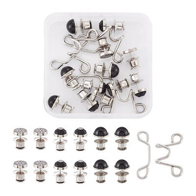 6 Sets 3 Style Adjustable Waist Extender Buckle