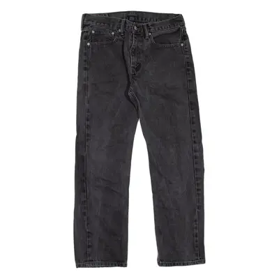 LEVI'S 505 Jeans Mens Black Regular Straight W32 L30
