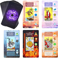 Tarot Cards for Beginners Tarot Deck with Meanings on Them Training Tarot Deck with Message for Reading Classic Learning Taro...