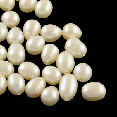 Natural Cultured Freshwater Pearl Rice Beads
