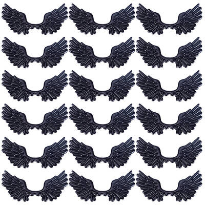 50Pcs PU Leather Ornament Accessories
