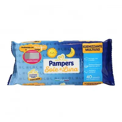 Pampers Sole E Luna Wipes 40 Pieces